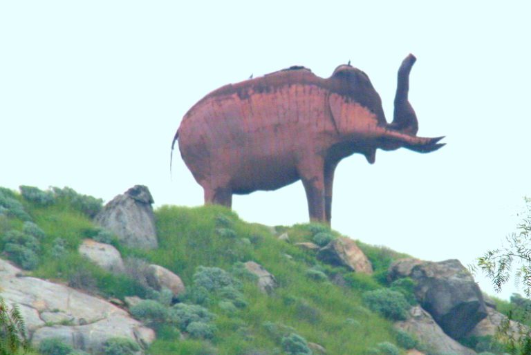 Roadside Woolly Mammoth – Jurupa, California