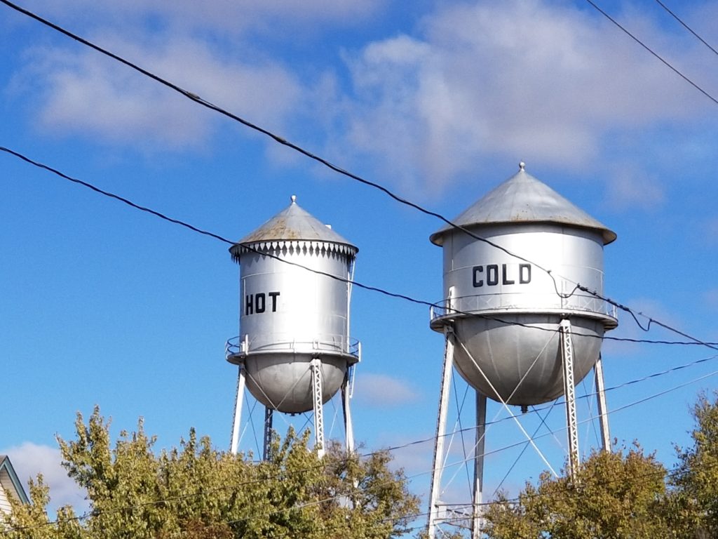 Hot Water Towers